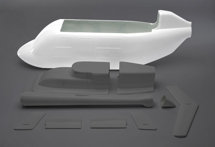 Front fuselage part LongRanger 1:7