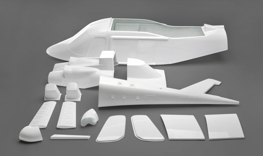 fuselage parts Agusta, 15pc.