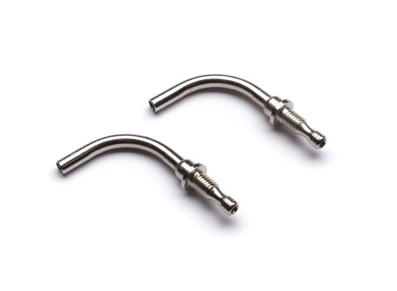 Fuel tank nipple with bend, M5