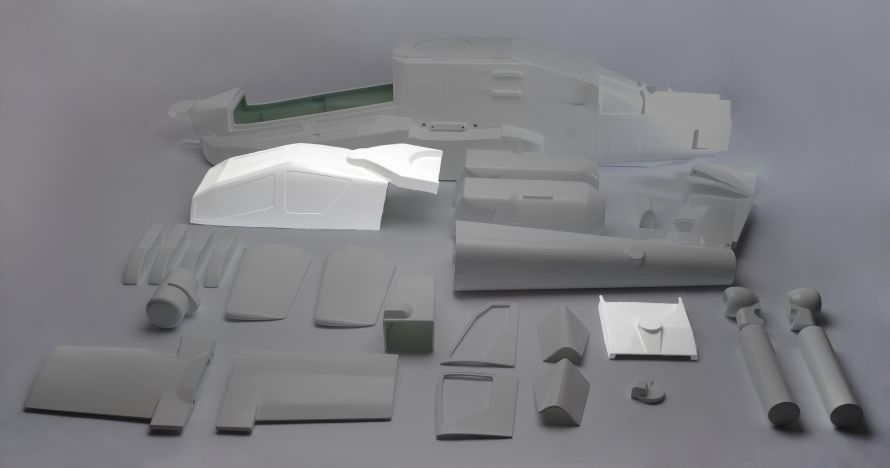 Cowling Apache 1:7 2-part.