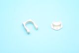 Tail fin and strut holder 2-part