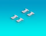 Door handles rear trapdoors x4 1:4