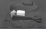 Upper mast fairing for EC120 (2-piece)