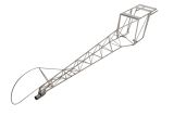 Lama T-Rex lattice fuselage