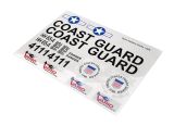Decal sheet Coast Guard