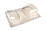 Schweizer 300 C smoked windscreen