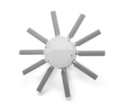 Fenestron, 10 blade, 1:4