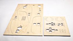 Bulkhead set JetRanger 1:4