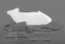 Front fuselage part H145 & EC145 XL, GRP