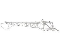 Bare tube-frame Baby Lama fuselage