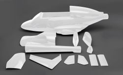 UH-1D fuselage, large XL (2060), 15-piece set
