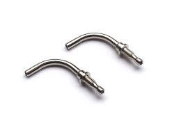 Fuel tank nipple with bend, M5