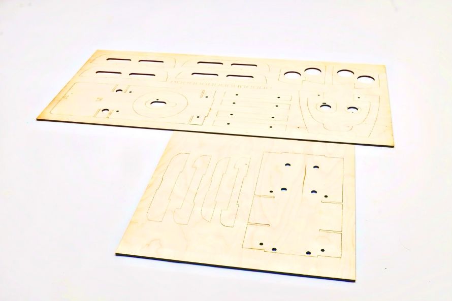 Bulkhead set JetRanger 1:6.5