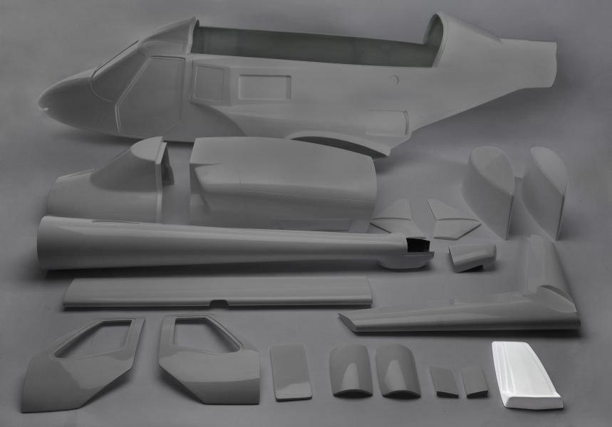 Airwolf 1:5 nose section
