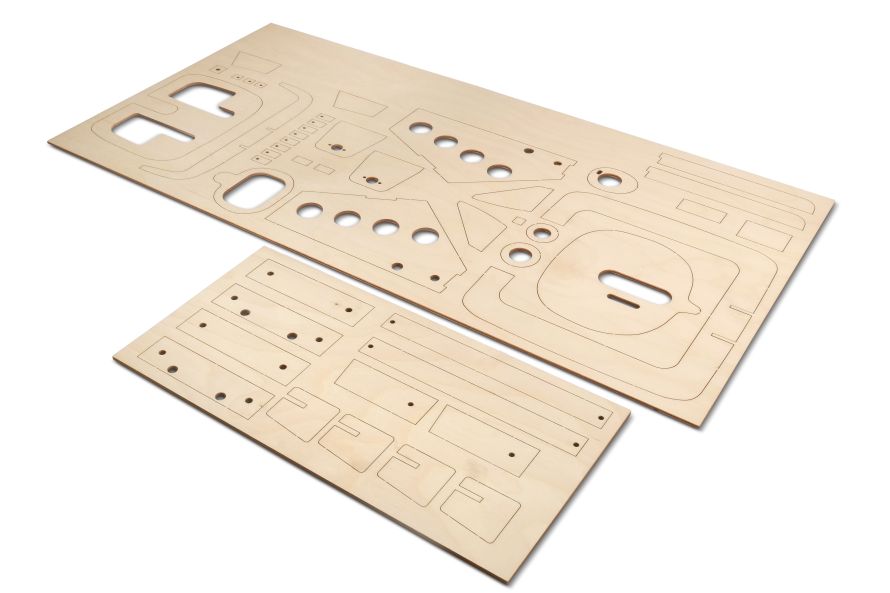 Agusta 109 Skyfox/X-Treme bulkhead set