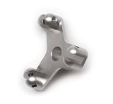 Aluminium 3-bladed control bridge, hole Ø6, for shaft 5mm