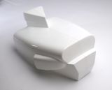 Bell 412 hintere Haube, GRP, 2nd quality