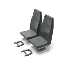 Pilots seats, EC, 1:6