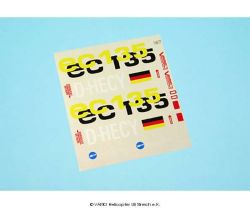 Decal sheet EC 135 yellow-black