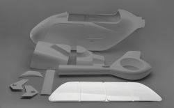 Door set EC 135 complete