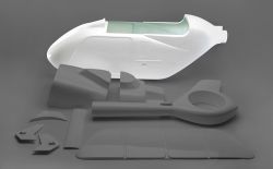 Front fuselage part H135 1:6