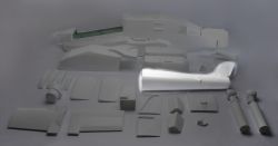 Tail boom Apache 1:7