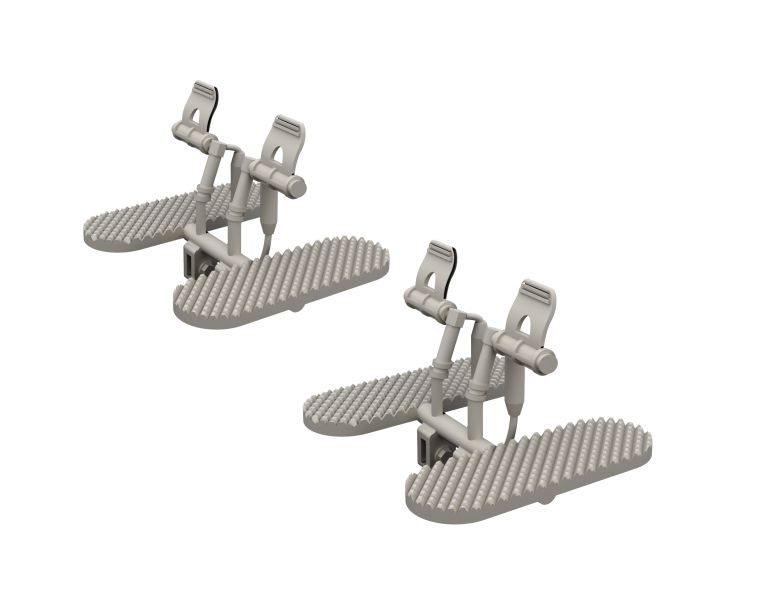Pedals x2 Agusta AW 139 1:7