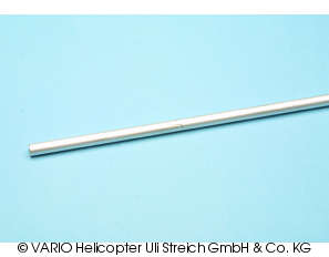 Aluminium tube 6 x 1 x 370 mm
