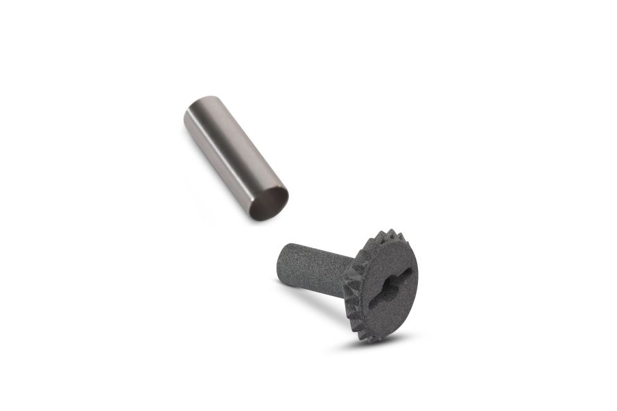 Baby Robinson rear bevel gear with shaft