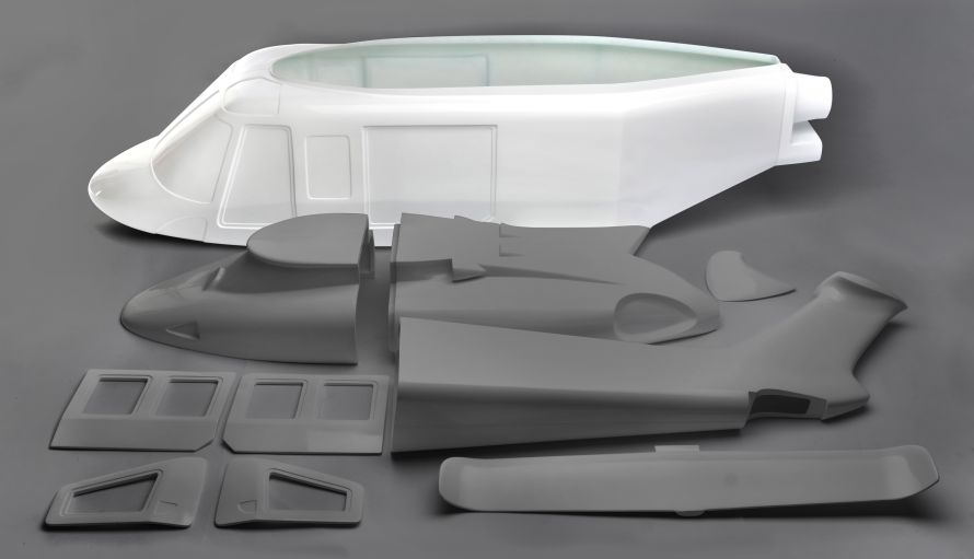 Front fuselage part AW 139 1:4