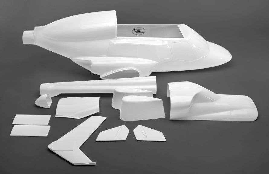 Fuselage AIRWOLF 2001