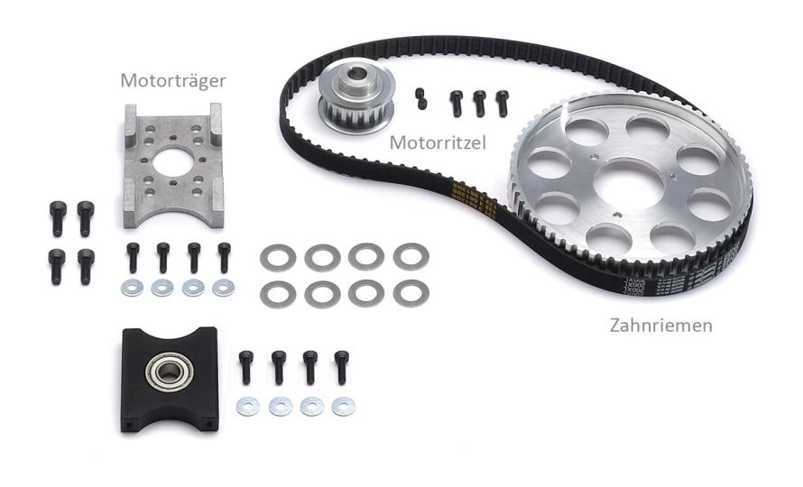 Drive set H145 1:5 WITHOUT Motor/Controller