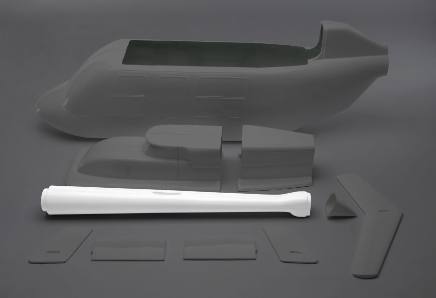 Long Ranger II tail boom