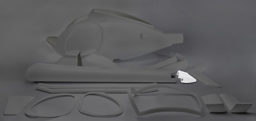 Tail cap Exec 1:3