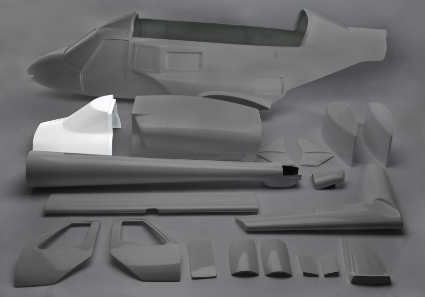 Airwolf 1:5 front fairing