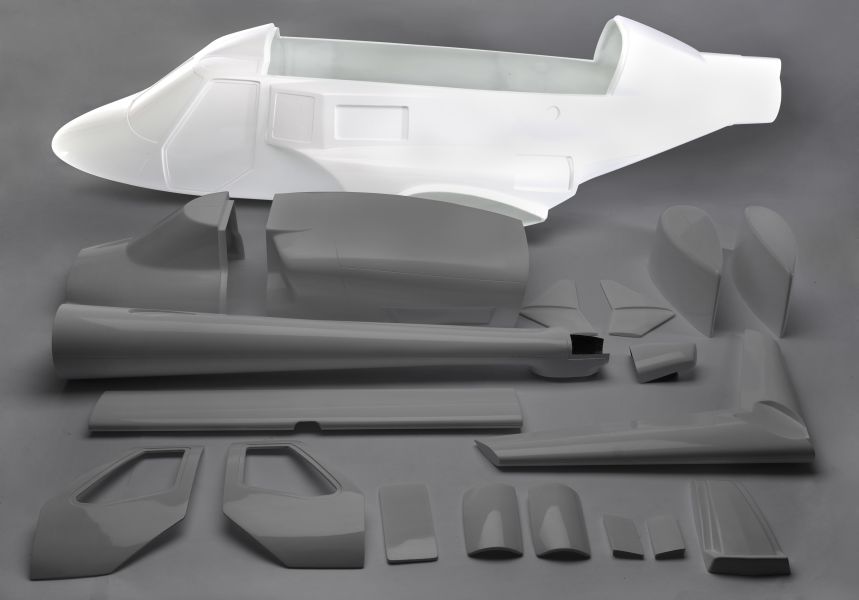 Airwolf 1:5 front fuselage section