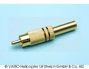 Contact plug gold-plated
