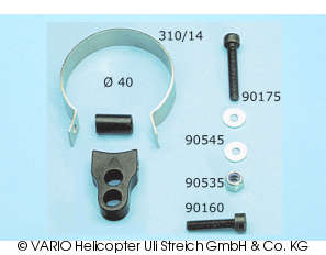 Tuned pipe holder X-Treme