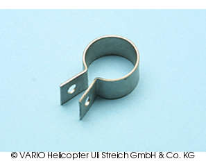 Stainless steel clamp, 18 mm