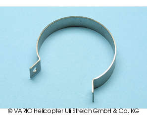 Stainless steel clamp, 50 mm
