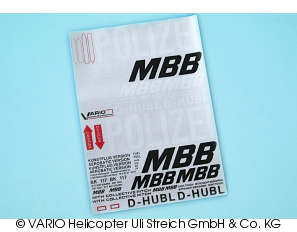 Decal sheet POLIZEI