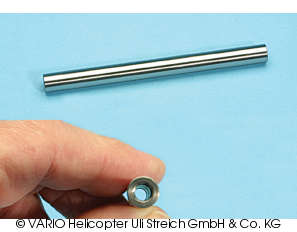 Thrust bearing shaft 8 x 101 mm, tubular