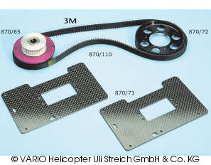 Gearbox reduction set