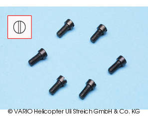 Cheesehead screw M 3 x 6.5 - head ∅ 4.5