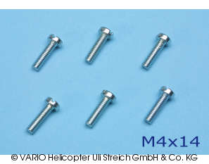 Cheesehead screw M 4 x 14