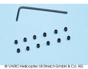 Grubscrew M 3 x 3 with Allen key