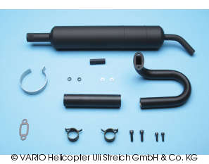 Silencer system Hughes 500 VR22