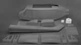 Tail boom guide Bell UH/212/412, 1:6, 2-part
