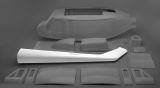 Tail boom Bell UH/212/412, 1:6