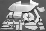 BK 117 fuselage for turbine, 29 parts